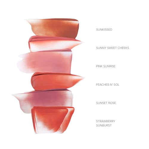 Nudestix Nudescreen Blush Tint SPF 30 – Multi-Use Liquid Blush for Cheeks, Eyes & Lips with Mineral Sunscreen | Broad-Spectrum UVA/UVB & Blue Light Protection | Pink Sunrise
