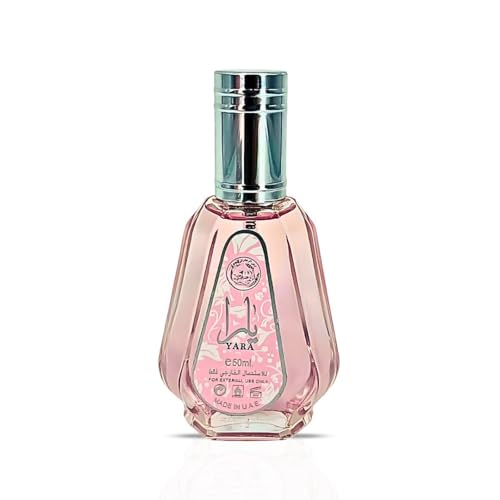 Lattafa Yara EDP Spray 50ML (1.7 OZ) | A Refreshing Floral Scent with a Sweet, Musky, Lasting Finish