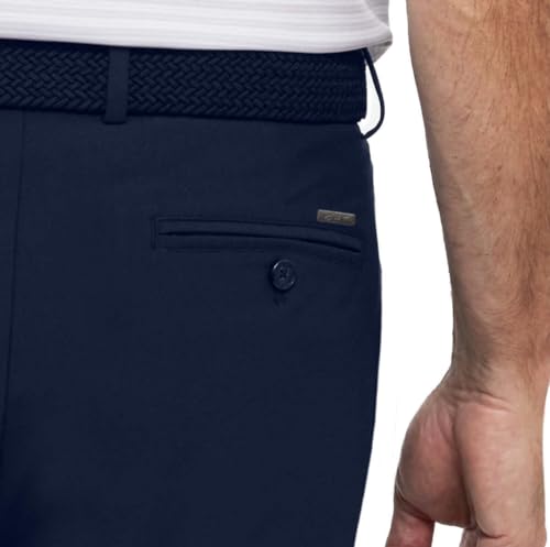 Greg Norman ML75 Performance Men's Pant, 5 Pocket Performance ML75 Luxury Microfiber Pant - Dark Blue 32W X 32L