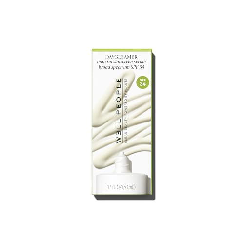 Well People Daygleamer Mineral Sunscreen Serum SPF 34, 1.7 Oz