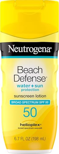 Neutrogena Beach Defense Sunscreen Lotion SPF 50, 6.7 fl oz