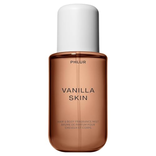 PHLUR Vanilla Skin Body Mist, 8 Fl Oz - Hair and Body Perfume for Women