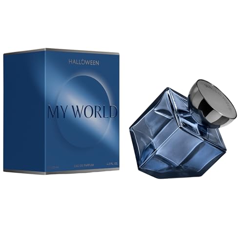 Halloween My World Eau de Parfum for Men, Woody Aromatic Perfume, 4.2 Fl Oz