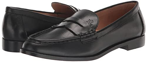 Lauren Ralph Lauren Wynnie Loafer Black 8 B (M)