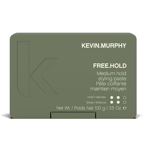KEVIN.MURPHY FREE.HOLD - Hair Styling Paste - For All Types - Medium Hold - Hair Breakage Prevention - Styling Product - Paraben Free Hair Care - 100 g / 3.5 oz