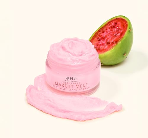 FarmHouse Fresh Cactus Pear Make It Melt Silky Milk Cleansing Balm for Deep Hydration