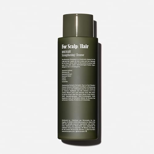 Rosemary Shampoo. Gentle Multi-Protein Color Safe Shampoo For Thinning Hair