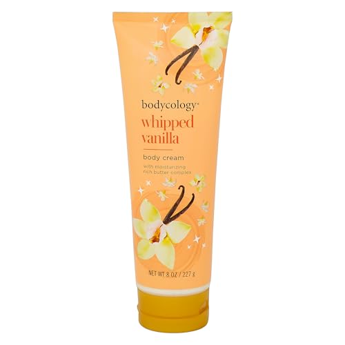 Bodycology Shea Butter Body Cream, Whipped Vanilla, 8 oz