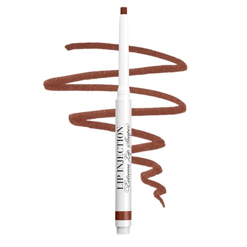 Too Faced Lip Injection Extreme Lip Shaper | Plumping, Waterproof, Liner Pencil, 0.01 Ounce, In Big Truffle