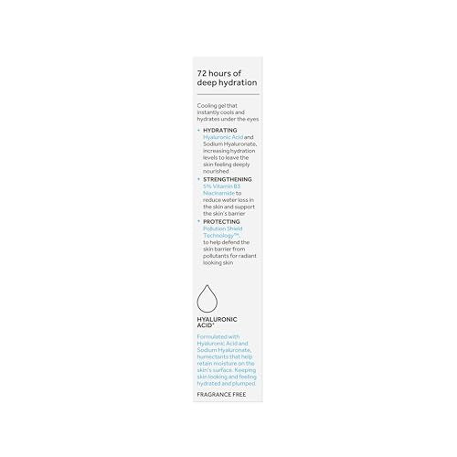 No7 HydraLuminous+ Cooling Under Eye Gel, 0.5 Fl Oz