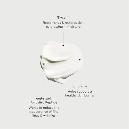 Naturium Multi-Peptide Eye Cream, Smoothing & Anti-Aging Skincare, with Squalene & Hyaluronic Acid, 0.5 oz