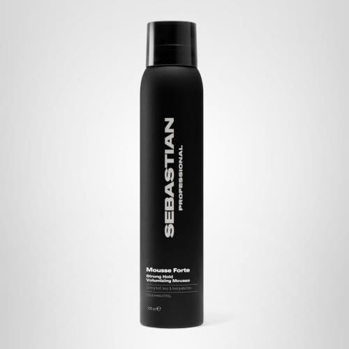 Sebastian Professional Mousse Forte | Strong-Hold Hair Styling Mousse