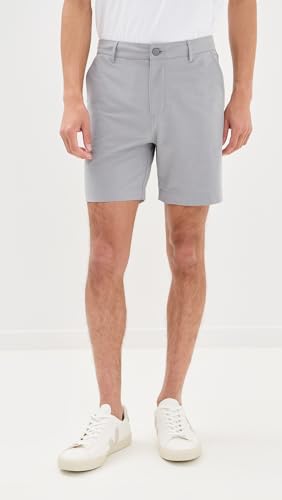 Faherty Men's All Day Shorts 7", Ice Grey, 38