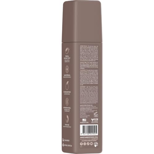 MineTan Ultra Dark Self Tanning Foam | Bronze Collection - Best Fake Tanner Mousse for a Deep Instant Bronzing Glow, 1 Hour Express, Face & Body, Ultra Hydrating Formula, Coconut Scented, 6.7 Fl Oz