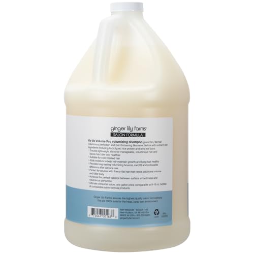 Ginger Lily Farms 1 gal Va-va Volume Pro Volumizing Shampoo