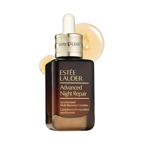Estée Lauder Advanced Night Repair Face Serum Synchronized Multi-Recovery Complex with Hyaluronic Acid & Peptides| Anti Aging & Hydrating Serum, 1.7 Fl Oz