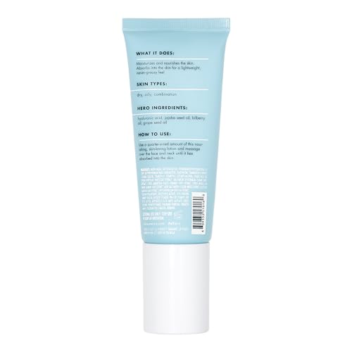 e.l.f. SKIN Holy Hydration! Daily Hydration Moisturizer, Lightweight Face Cream, Hydrating with Aloe & Jojoba, Smooths & Softens Skin, All Skin Types