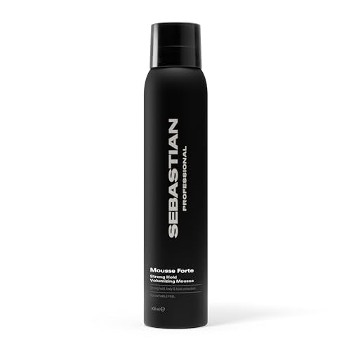 Sebastian Professional Mousse Forte | Strong-Hold Hair Styling Mousse