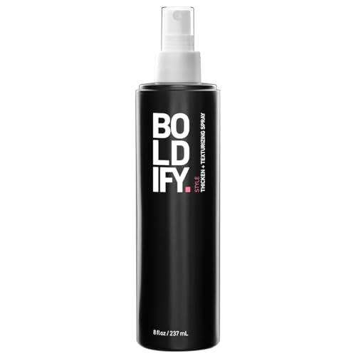 Boldify Hair Thickening & Volumizing Texture Spray for Fine Hair