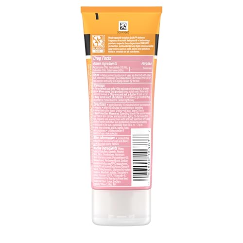Neutrogena Invisible Daily Defense Sunscreen Lotion SPF 60+, 3.0 fl oz