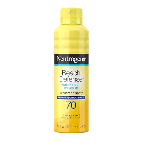 Neutrogena Beach Defense Sunscreen Spray, SPF 70, 6.5 oz