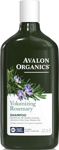 Avalon Organics Shampoo, Volumizing Rosemary, 11 Oz