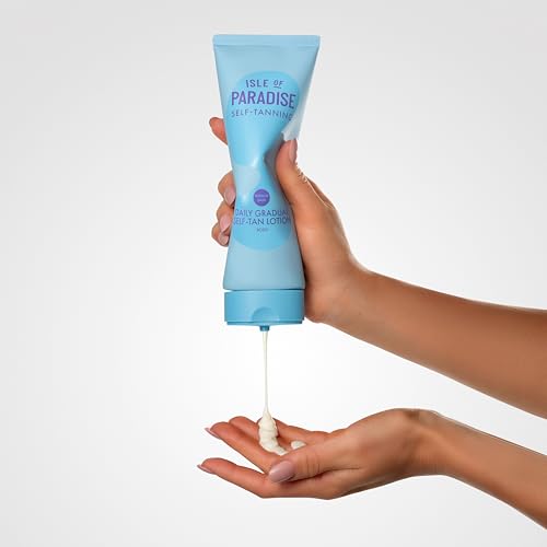 Isle of Paradise Daily Self-Tan Lotion, Gradual Self Tanner, 6.25 Oz