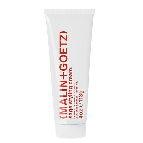 MALIN+GOETZ Sage Styling Cream, Flexible Hold Styling, All Hair Types, 4 fl oz
