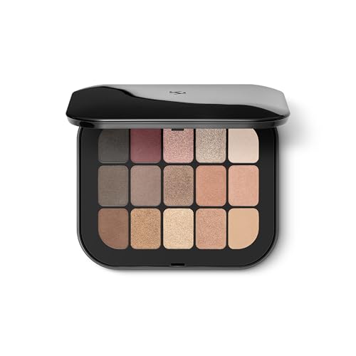 Kiko Milano Master Eyeshadow Palette 01, Palette With 15 Matte And Metallic Eyeshadows