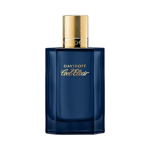 Davidoff Cool Elixir – Woody Men's Cologne – With Notes of Rose Oxide, Lavandin & Oud Accord – Long Lasting Fragrance