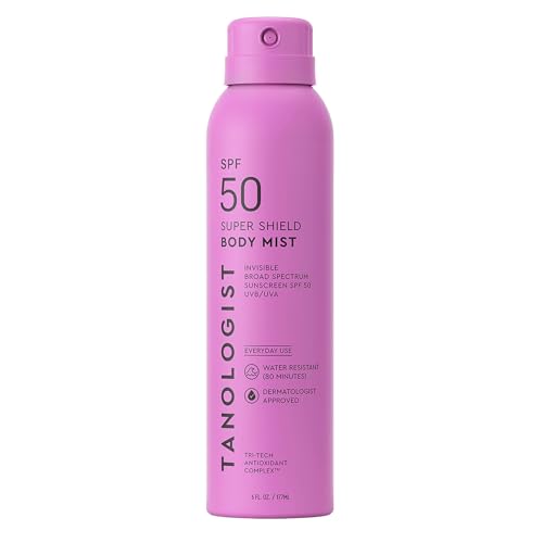 Tanologist SPF 50 Super Shield Body Mist Sunscreen Spray