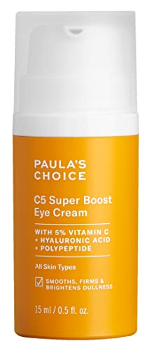 Paula's Choice C5 Super Boost Eye Cream with 5% Vitamin C, 0.5 Fl Oz
