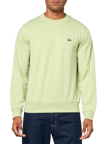 Lacoste Men's Classic Fit Jersey Sweatshirt, Birch, Large