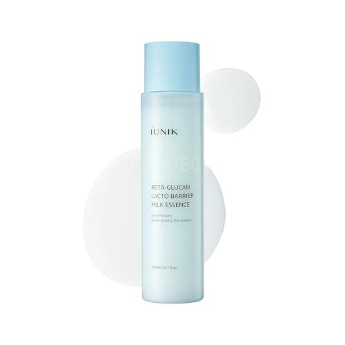 IUNIK Beta-Glucan Barrier Milky Toner Essence - Deep Hydration 6.7 fl oz