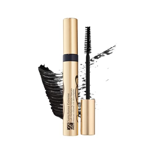 Estée Lauder Sumptuous Extreme Lash Multiplying Volumizing Lengthening Mascara | 01 Extreme Black, 0.27 Fl Oz
