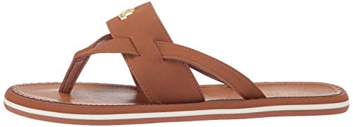 Lauren Ralph Lauren Rosalind Sandal Tan Nubuck Pu 8 B (M)