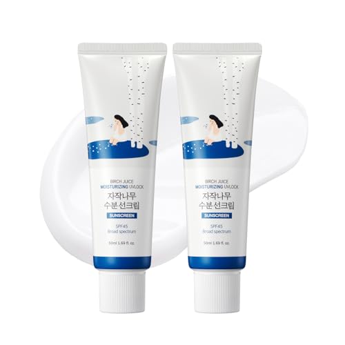 ROUND LAB Birch Juice Moisturizing UV LOCK SPF 45 1+1 (2-Pack)