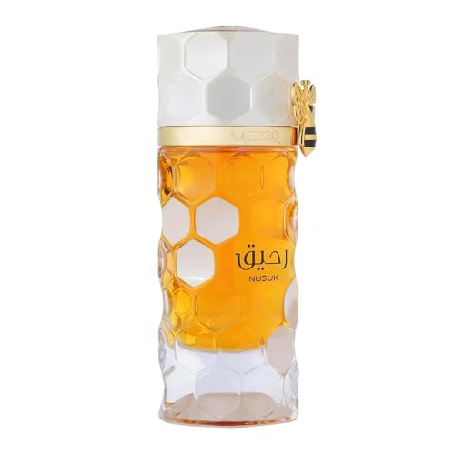 Nusuk Raheeq Perfume for Women - Long Lasting Extrait De Parfum Citrus, Gourmand & Vanilla Notes Sweet Luxury Fragrance 100ml