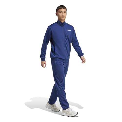Adidas Men's Train Linear Track Suit, Dark Blue, Medium