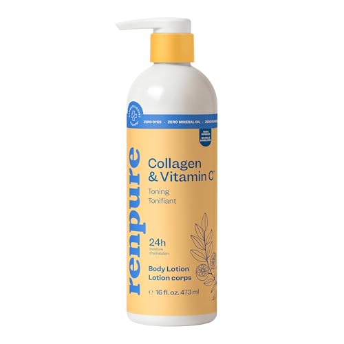 RENPURE Collagen & Vitamin C Toning Body Lotion For All Skin Types 16oz