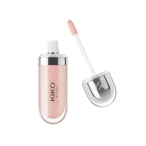 Kiko Milano 3D Hydra Lip Gloss – High Shine, Hydrating, Plumping, Non-Sticky, Moisturizing Lip Makeup – 06 Candy Rose – 6.5ml