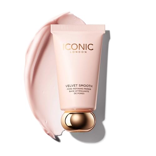 ICONIC LONDON Velvet Smooth Pore-Refining Primer | Vegan, 1.01 Fl oz