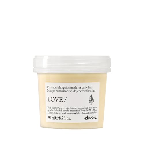 Davines LOVE CURL/Mask Nourishing Treatment for Wavy Curly Hair 8.5 Fl Oz