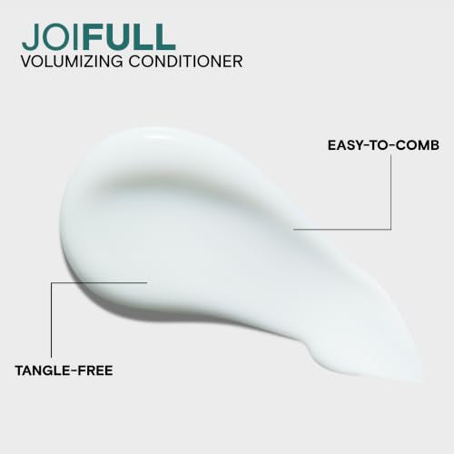 Joico JoiFULL Volumizing Conditioner | For Fine, Thin Hair | Add Instant Body | Long-Lasting Fullness | For Thicker Bouncier Hair | Boost Shine | With Lotus Flower & Bamboo Extract | 33.8 Fl Oz