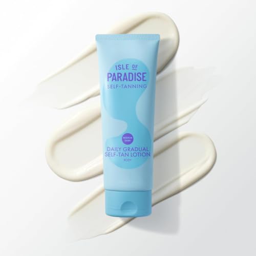 Isle of Paradise Daily Self-Tan Lotion, Gradual Self Tanner, 6.25 Oz