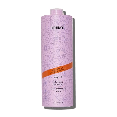 amika big hit volumizing conditioner, 1000ml