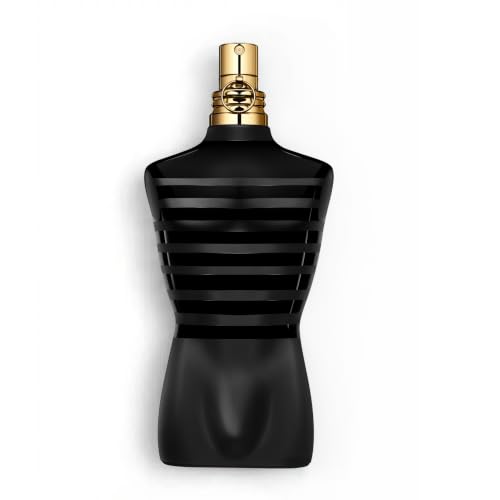 Jean Paul Gaultier Le Male Le Parfum - Amber Woody Eau de Parfum Intense for Men Fragrance - Cardamom, Lavender & Iris, Vanilla - Men's Perfume Spray, 2.5oz