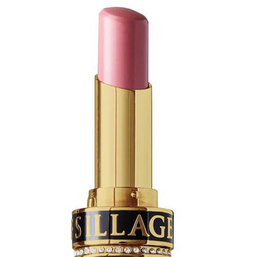 House of Sillage Diamond Powder Satin finish lipstick - Gold - PRINCE - Light baby pink blue undertone