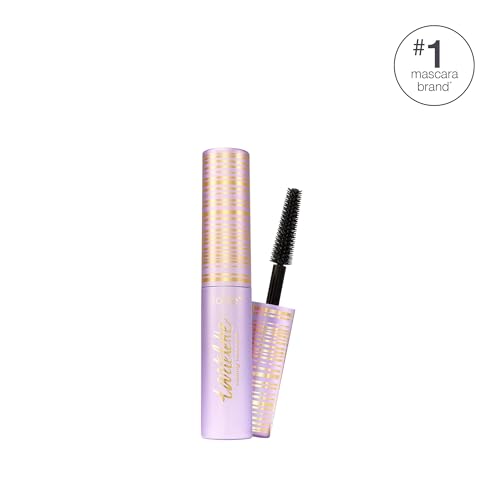 tarte tartelette tubing mascara – Lash Extensions in a Tube, Easy-to-Remove Eye Makeup, Clinically Proven to Volumize & Curl, 24Hr Smudge-Proof Longwear, Vegan & Cruelty-Free, travel size, black