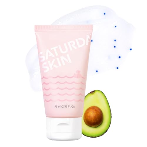 Saturday Skin Rub-A-Dub Refining Peel Gel – Exfoliating Face Wash & Exfoliating Peel Gel, Fruit Enzyme Exfoliator Facial Enzyme Scrub, Dead Skin Remover for Face,Korean Skincare (2.53 Fl Oz / 75ml)